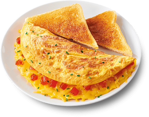 Cheese & Tomato Omelette