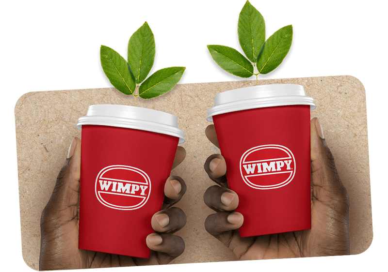 Eco friendly takeaway coffee cups
