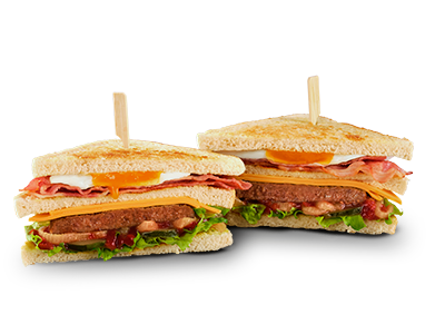 Dagwood toasted sandwich
