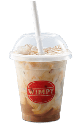 Salted caramel iced coffee