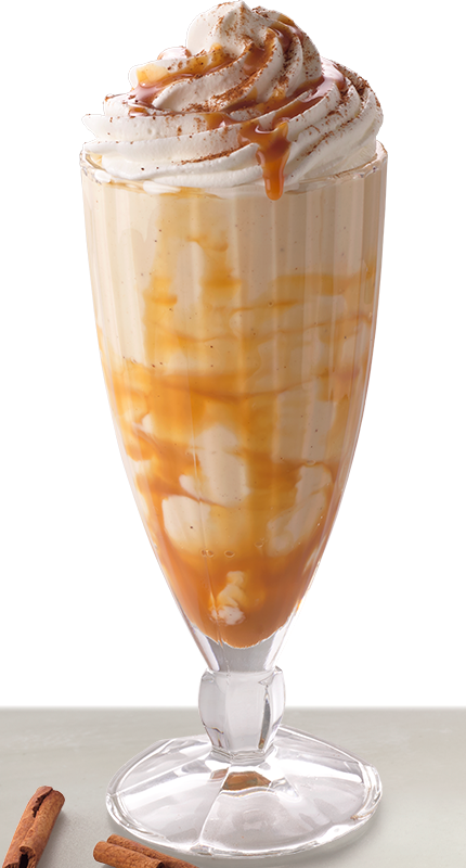 Gourmet milk tart milkshake