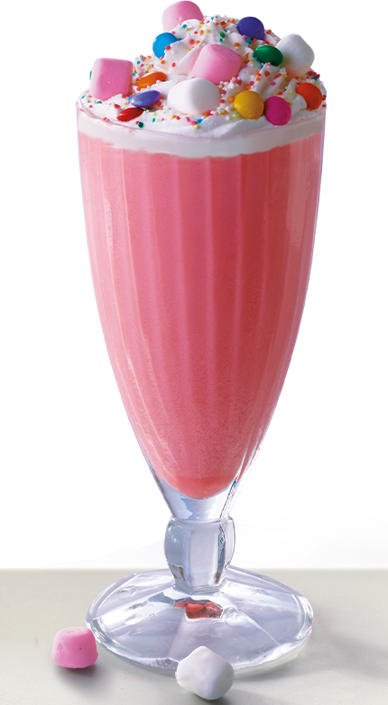 Strawberry milkshake