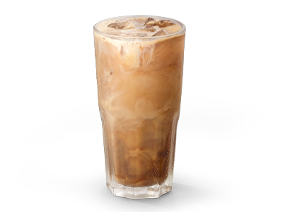 Choc hazelnut iced coffee