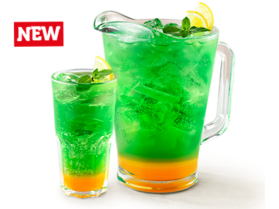 Tropical Soda Mocktail Drink