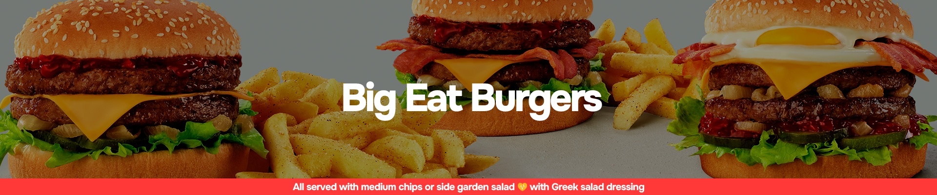 Burgers Menu Header Image
