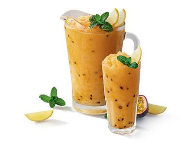 Passion fruit cooler sharing jug