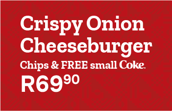 Crispy Onion Cheeseburger: A lunchtime burger deal for everyone