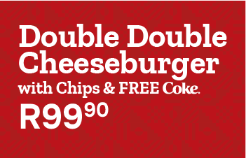 Double Cheeseburger, Chips and Free Coke 