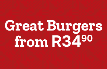 Double Cheeseburger, Chicken cheese burger and a wimpy burger
