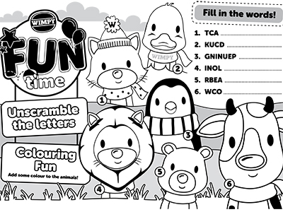 Kids Activity Sheet Thumbnail