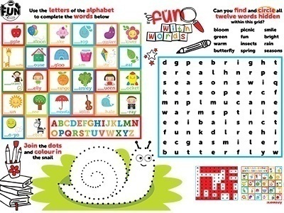Kids Activity Sheet Thumbnail
